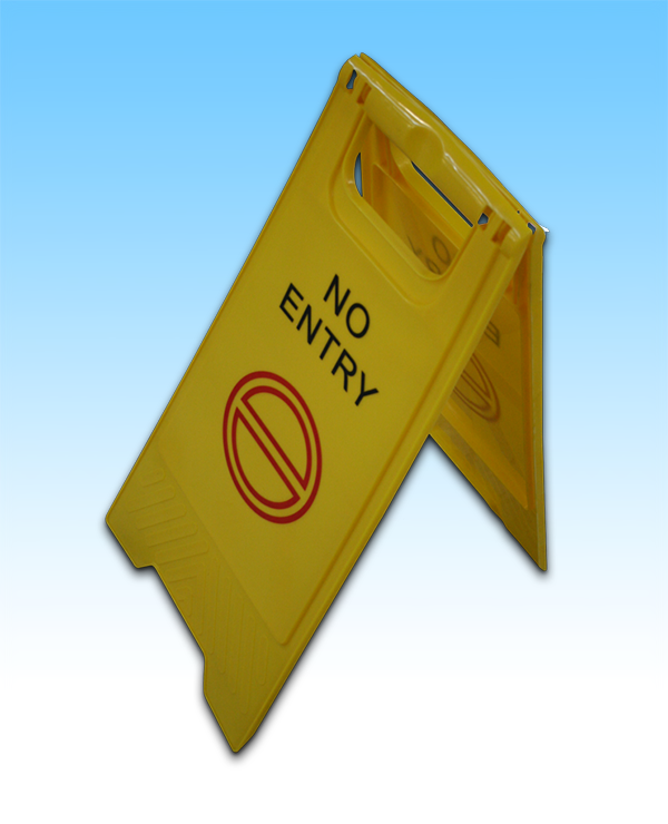 Restroom Closed No Entry Sign