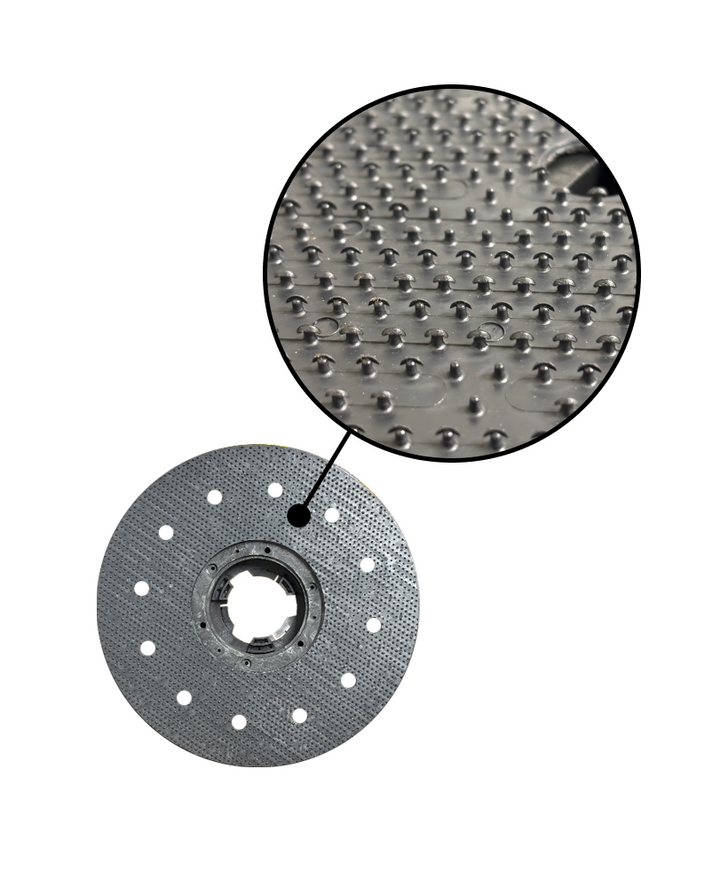 19" Pad Driver with Built-in Riser