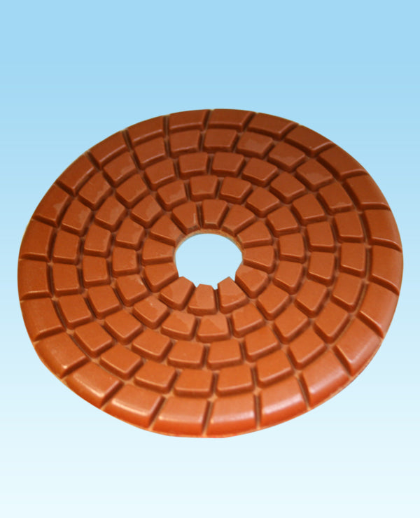4" Convex Wet Diamond Pad #400