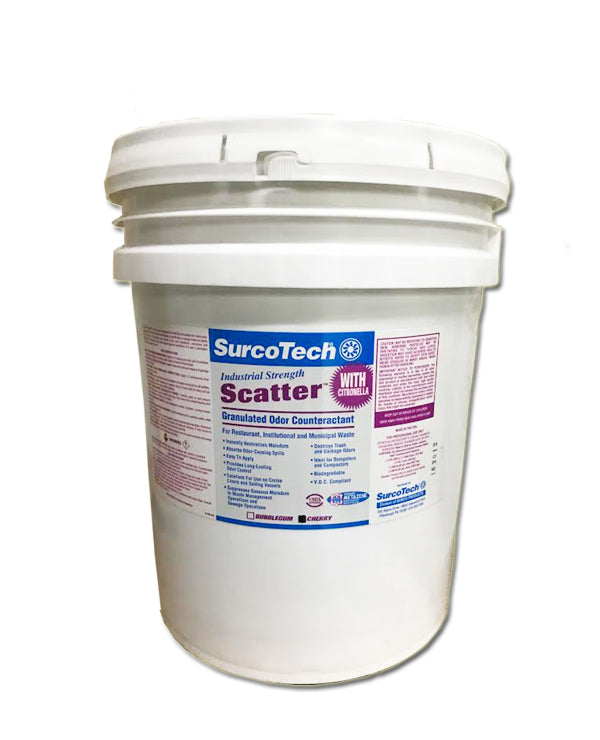 Scatter Granular Odor Counteractant 5 Gallon- Cherry/ Bubble Gum
