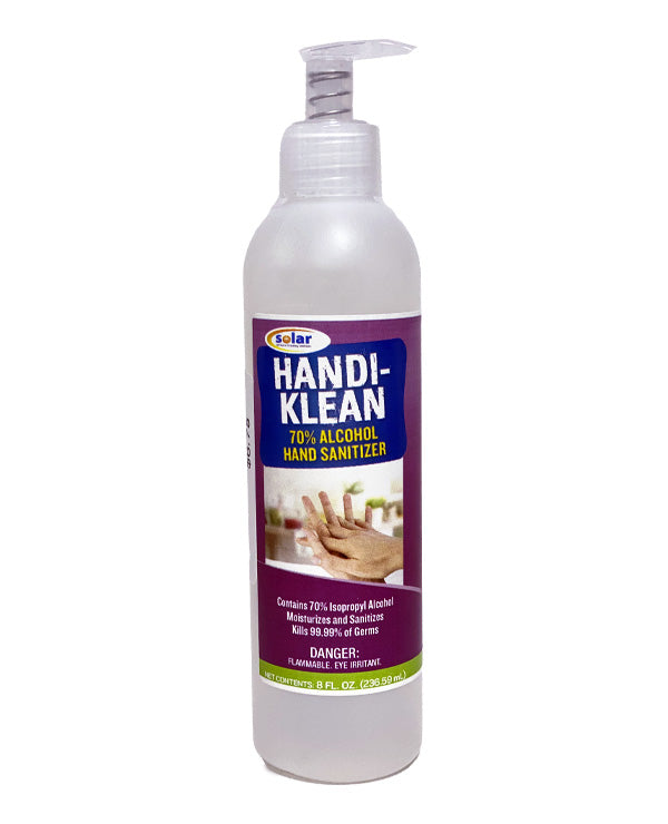 Solar Handi-Klean Hand Sanitizer Oz