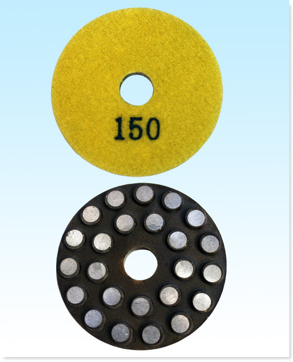 Rigid Metal Pad Dry 150 GRIT 3" EA