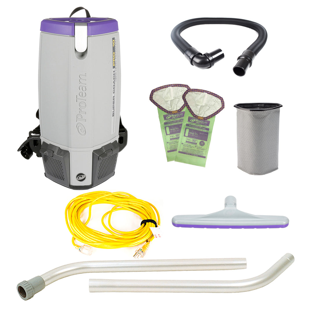 ProTeam Super Coach Pro 10, 10QT BACKPACK VAC