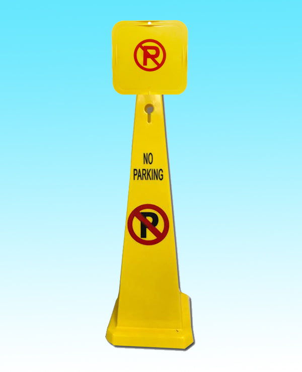 No Parking Caution Board