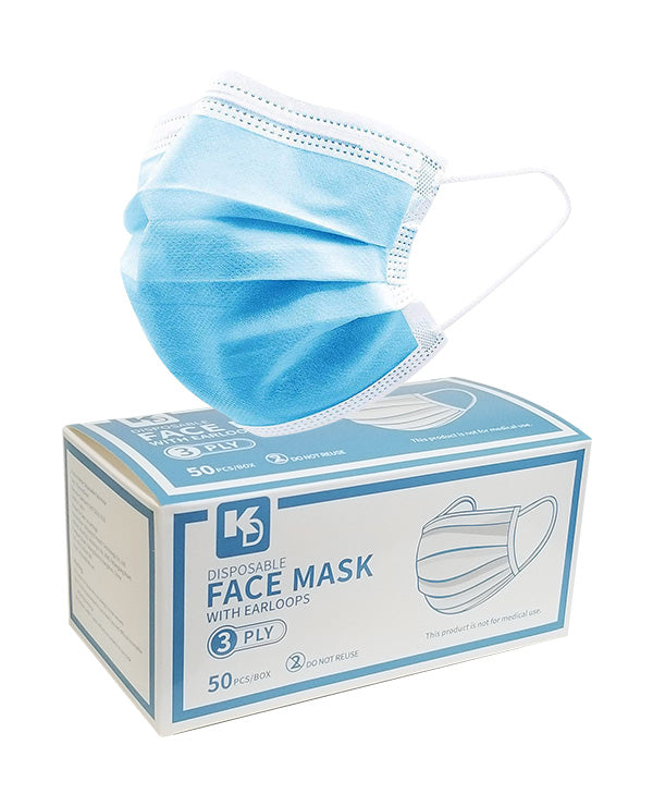 disposable face mask with earloops