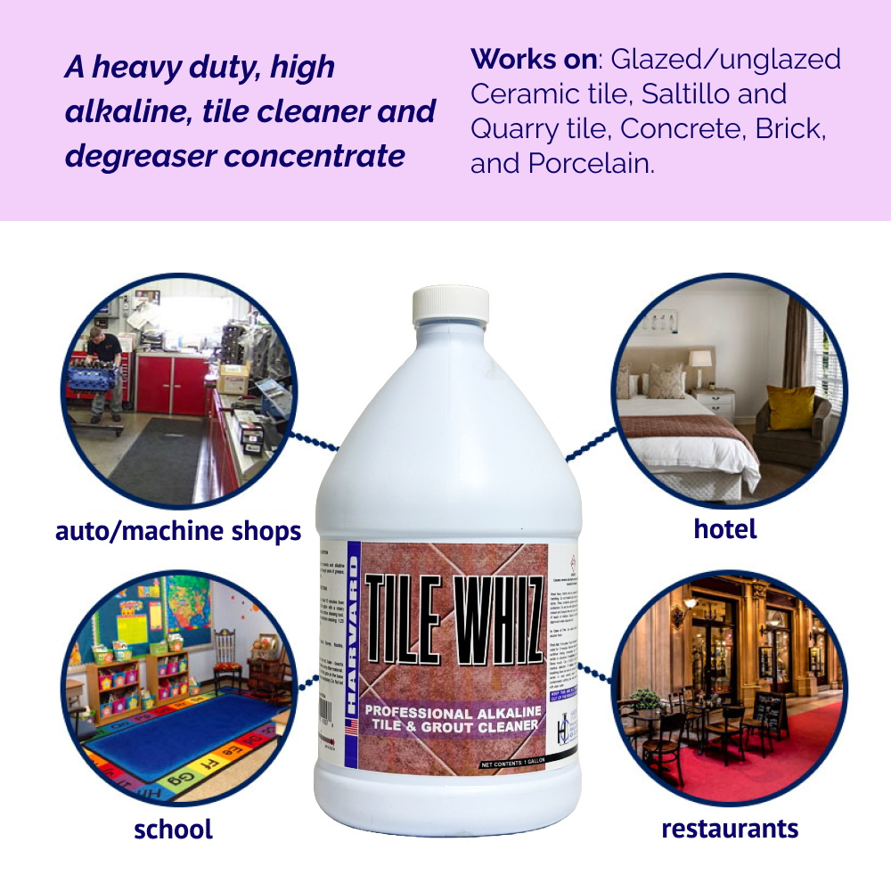 Tile Whiz Alkaline Tile & Grout Cleaner GAL