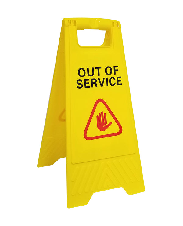 Floor Sign "Out Of Service"