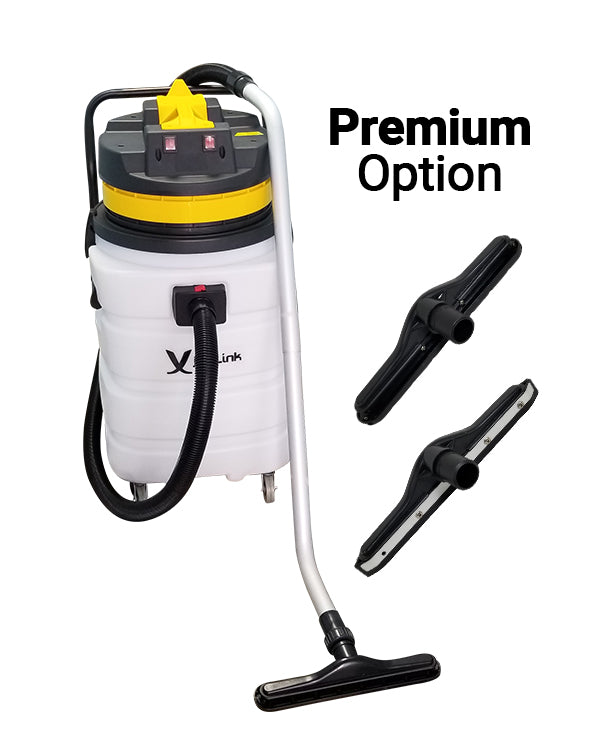 Janilink Wet Dry Vacuum 2 Motors(YEL) 24Gal